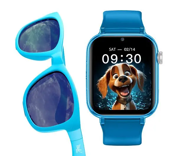 Maxcom FW59 Kiddo LTE Niebieski + okulary Real Shades