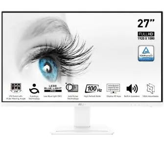 Monitor MSI PRO MP273AW 27" Full HD IPS 100Hz 1ms MPRT