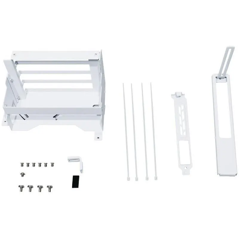 Uchwyt Lian Li O11DEXL-1W Upright GPU-Bracket Biały