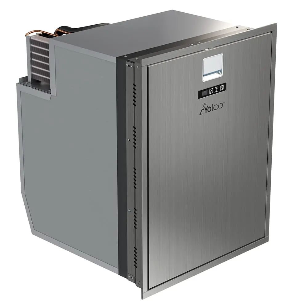 Lodówka Yolco QL90 85l Komora zero Srebrny