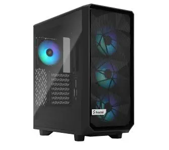 Obudowa Fractal Design Meshify 2 Compact Lite RGB TG Light Tint Czarny