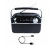 Radioodbiornik Manta RDI918B SOLAR 2 Radio FM Bluetooth Czarny