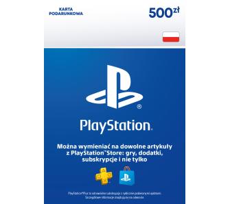 Doładowanie Sony PlayStation Network 500 zł [kod aktywacyjny]