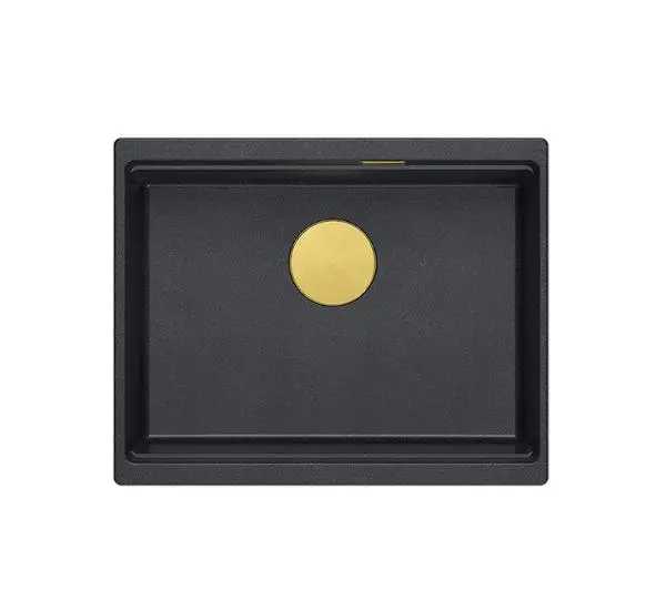 Quadron LOGAN 100 HQJ6045U8_PVDG1_U Granitowy Black diamond/Złoty - TRZECI -55%, ALBO 5-TY ZA 1ZŁ - Kup na Raty - RRSO 0%