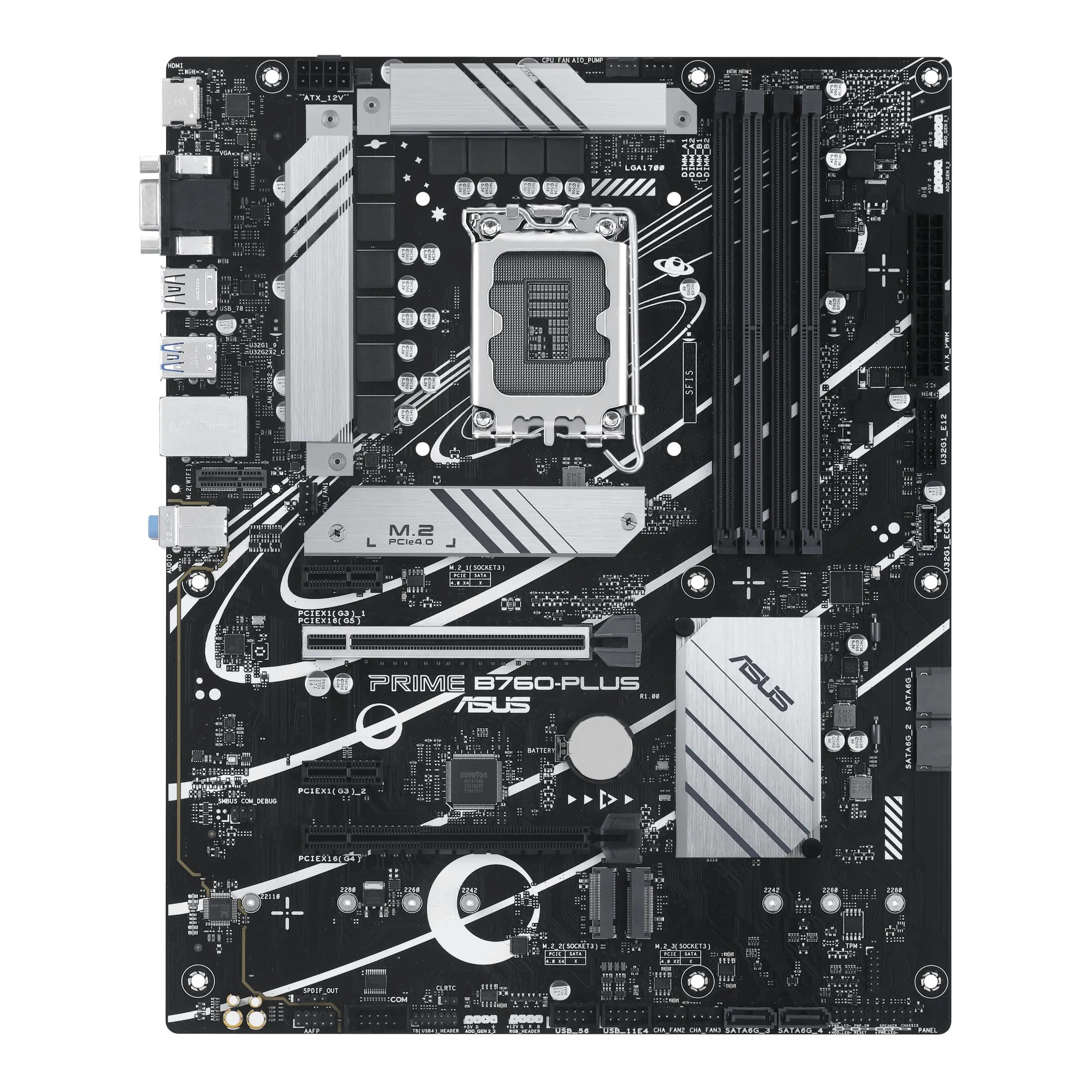 фото Материнская плата Asus Prime B760-PLUS 1