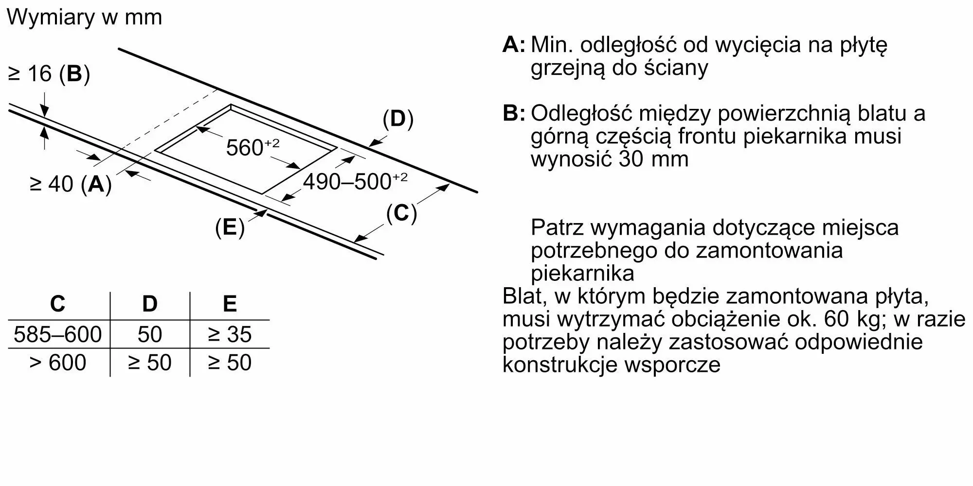 Płyta indukcyjna Bosch Serie 6 PVS631HC1E 59,2cm