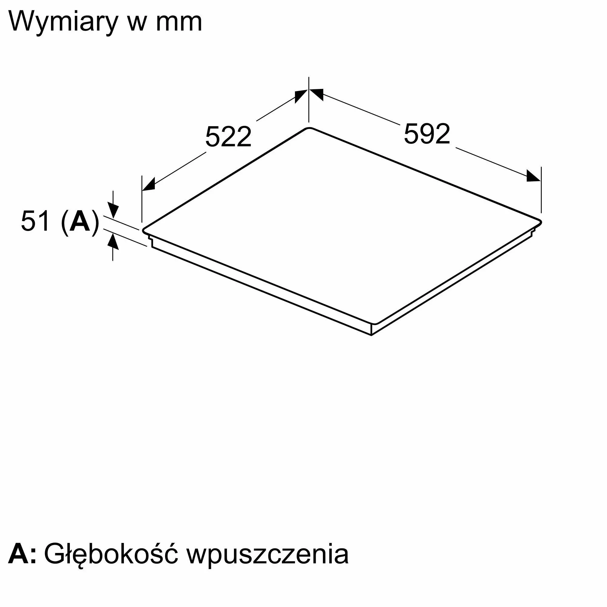 Płyta indukcyjna Bosch Serie 6 PVS631HC1E 59,2cm
