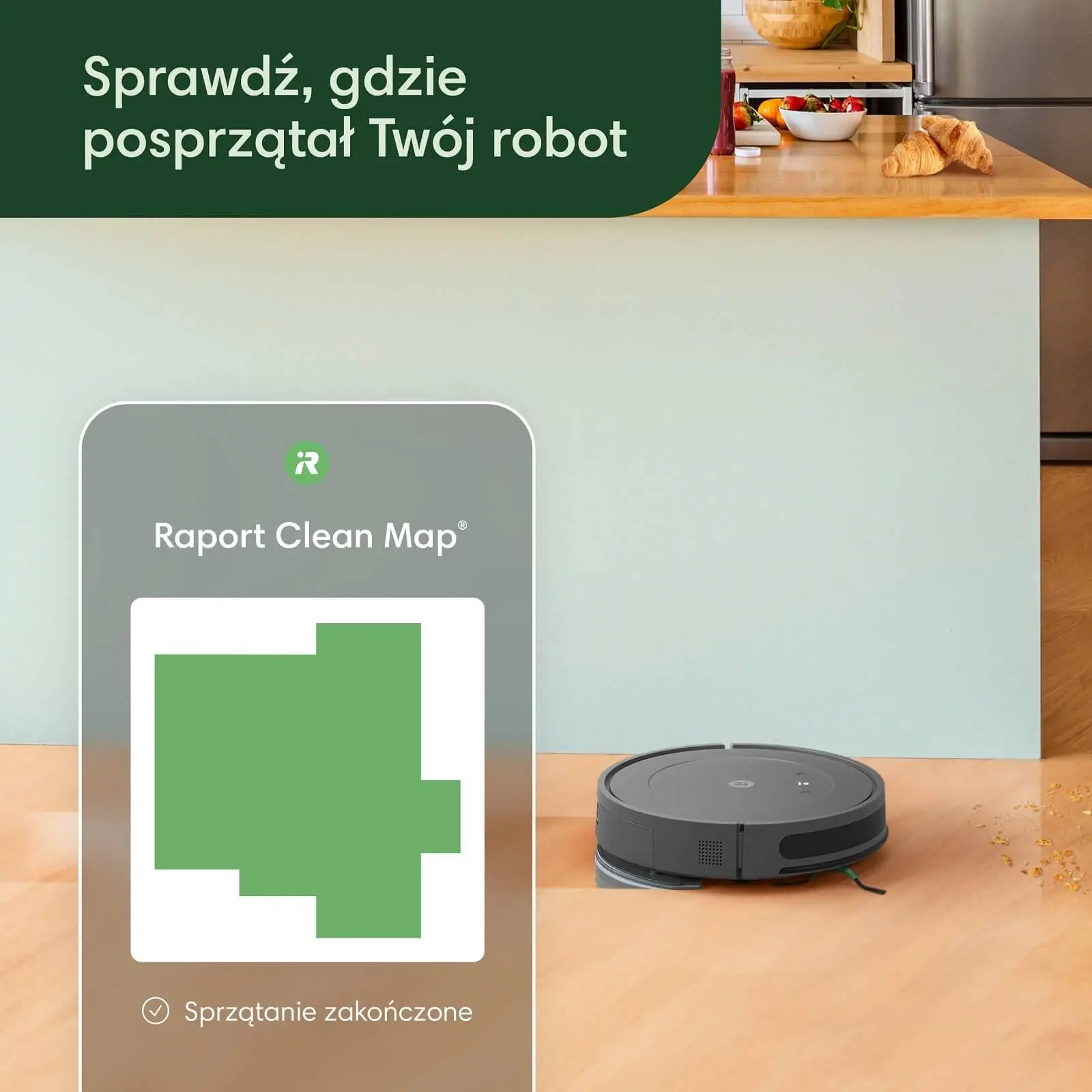 Robot sprzątający iRobot Roomba Combo Essential Funkcja