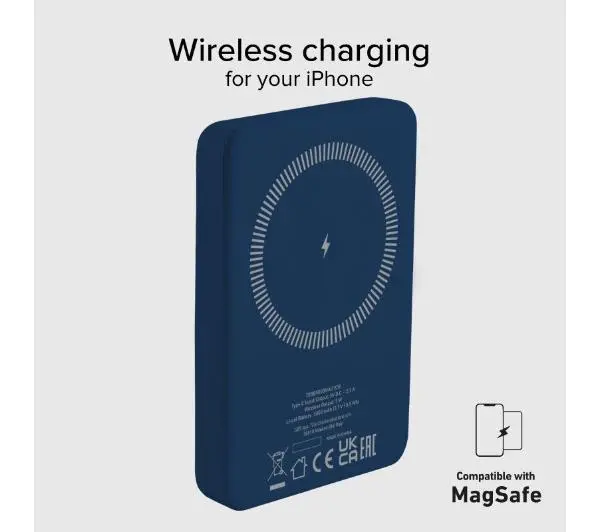 SBS TEBB5000MAG1CB 5000mAh Magsafe 10W Niebieski