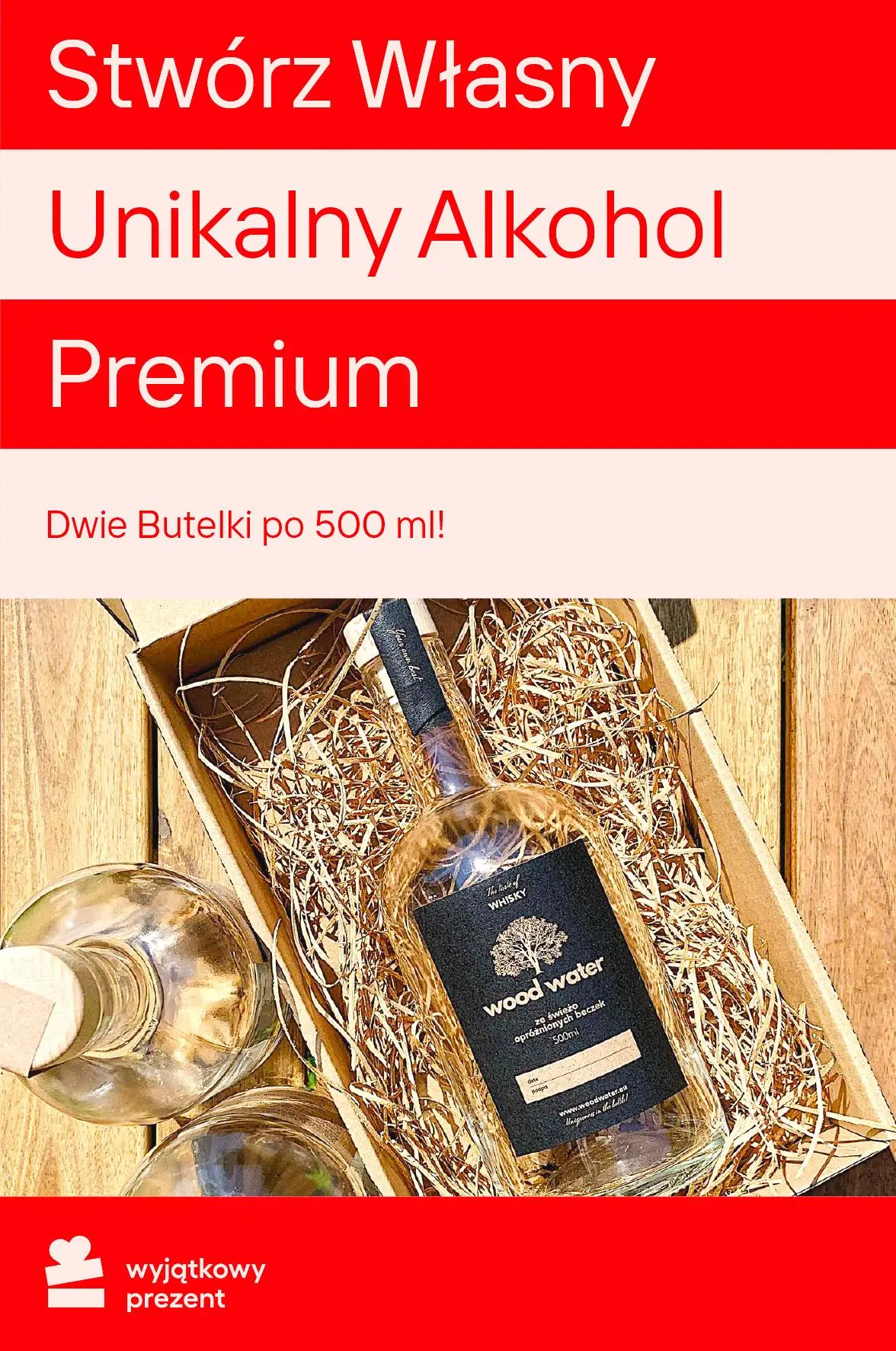 Karta Podarunkowa Stwórz Własny Unikalny Alkohol Premium Obecnie dostępne tylko w sklepach stacjonarnych RTV EURO AGD