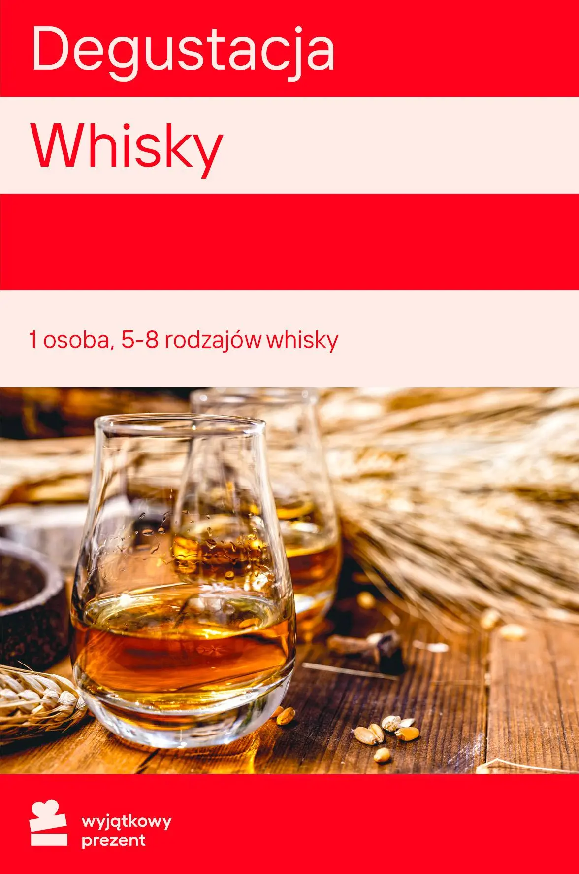 Karta Podarunkowa Degustacja Whisky Wiele Lokalizacji Obecnie dostępne tylko w sklepach stacjonarnych RTV EURO AGD
