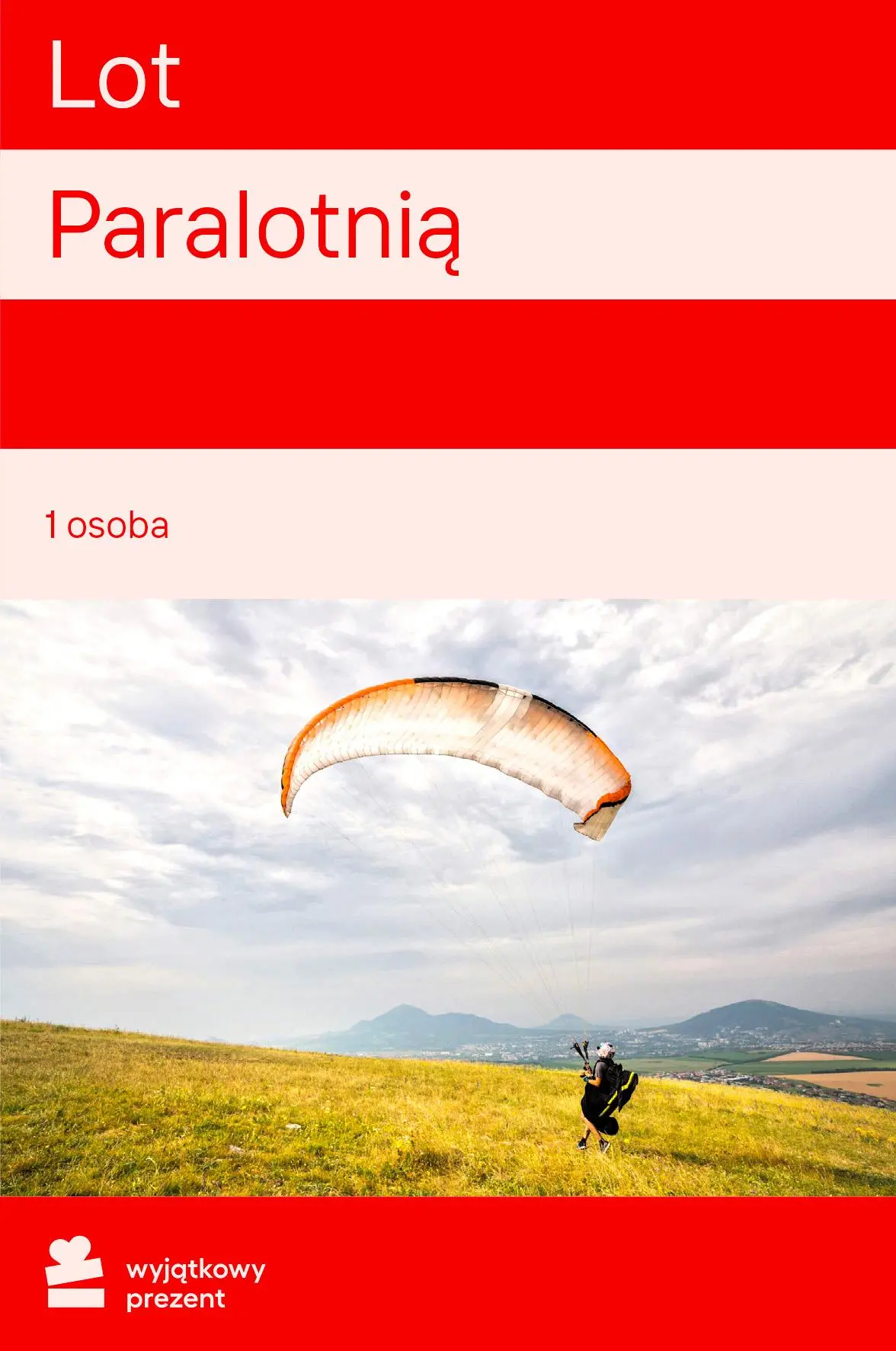 Karta Podarunkowa Lot Paralotnią Obecnie dostępne tylko w sklepach stacjonarnych RTV EURO AGD