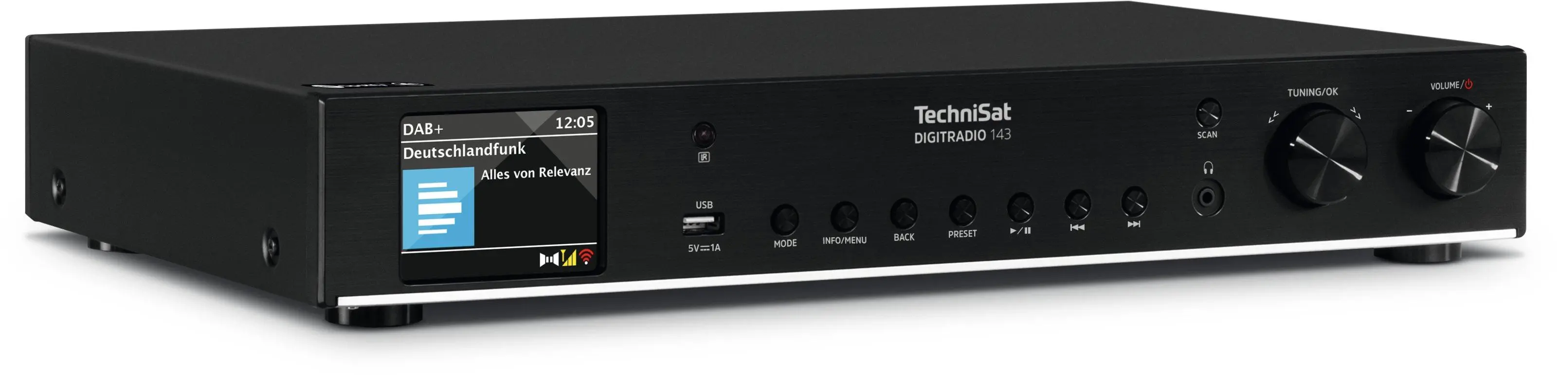 Tuner TechniSat DigitRadio 143 V3 Czarny