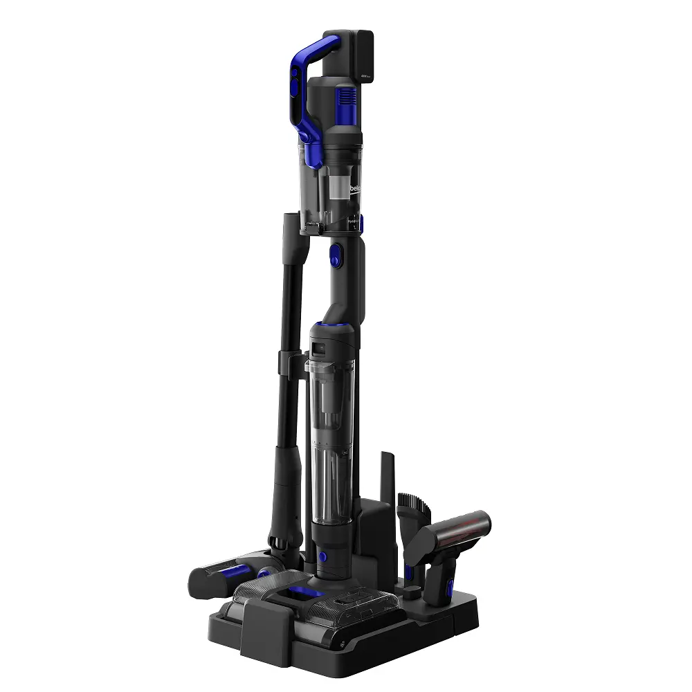 Odkurzacz bezprzewodowy Beko VRW90421VD HydroTrio Pro 60mi Funkcja mycia Wymienny akumulator Mini elektroszczotka