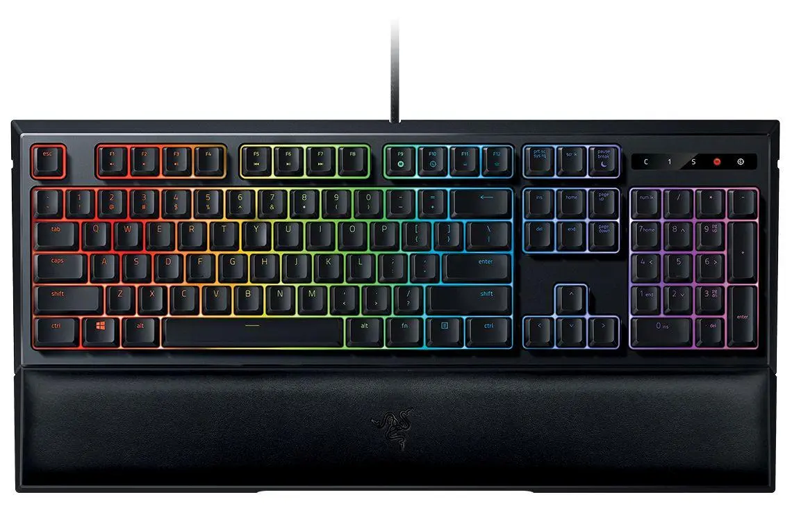 Klawiatura hybrydowa Razer Ornata Chroma Czarny