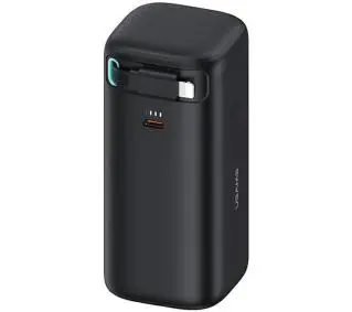 USAMS Fast Charge XMF Series ze zwijanym kablem Lightning 18000mAh PD45W Czarny