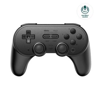 Pad 8BitDo Pro 2 Hall Effect do PC, Nintendo Switch, Android Bezprzewodowy Czarny