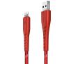 Kabel Energea Nyloflex USB do Lightning Charge and Sync C89 MFI 1,5m Czerwony