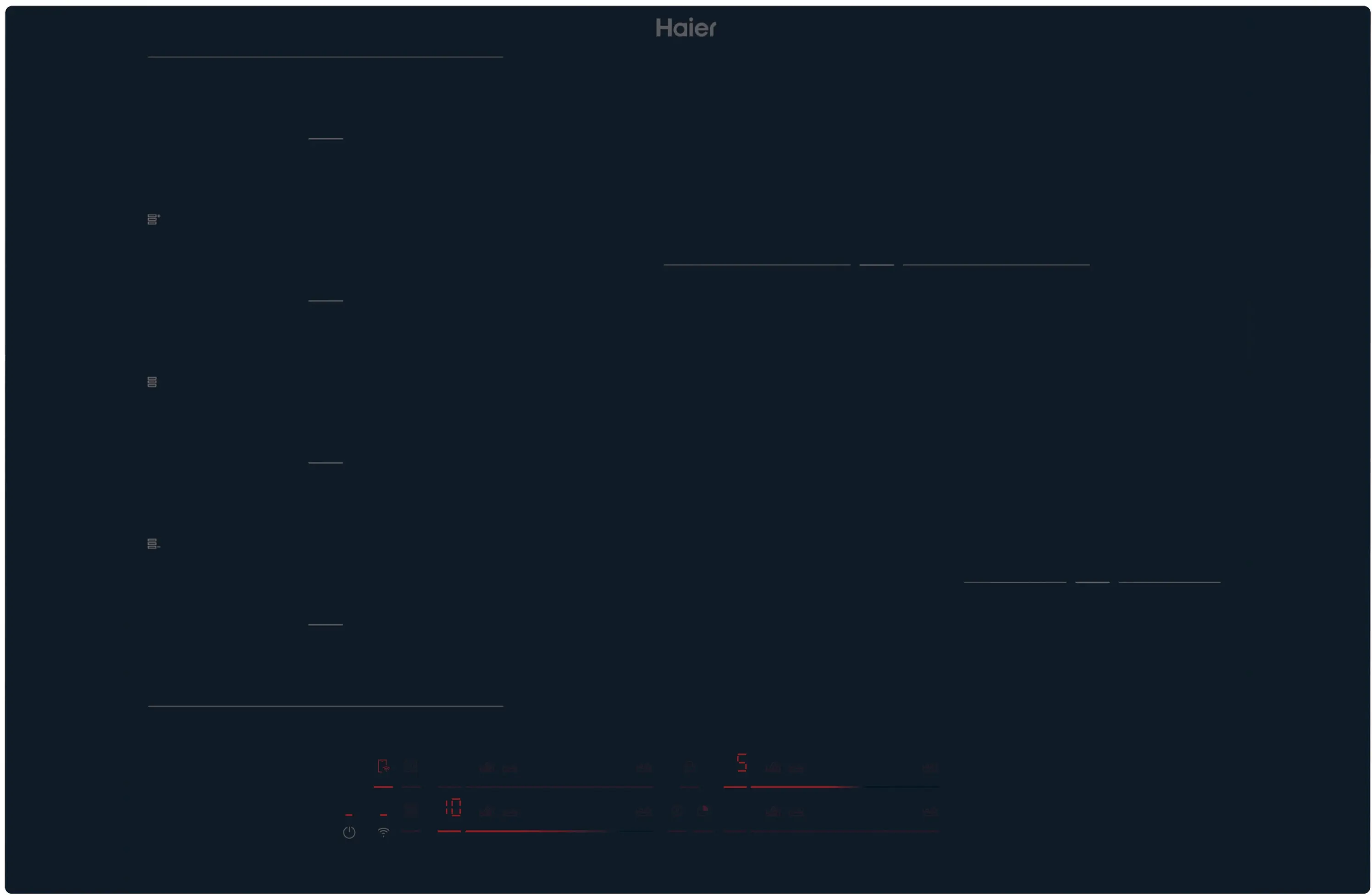 Płyta indukcyjna Haier ID Seria 4 HAMTB86IRCS 80cm