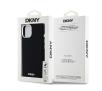 Etui DKNY Liquid Silicone Small Metal Logo MagSafe do iPhone 15 Czarny