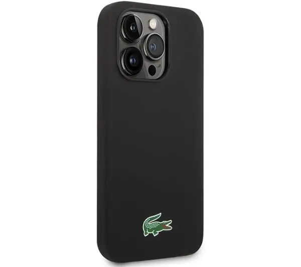 Lacoste Silicone MagSafe do iPhone 14 Pro Czarny
