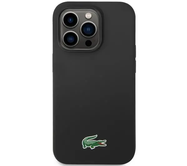 Lacoste Silicone MagSafe do iPhone 14 Pro Czarny