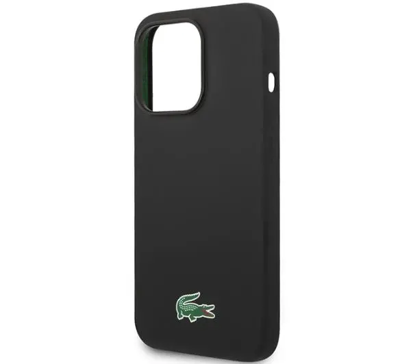 Lacoste Silicone MagSafe do iPhone 14 Pro Czarny