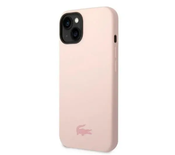 Lacoste Silicone do iPhone 14 Plus Jasnoróżowy