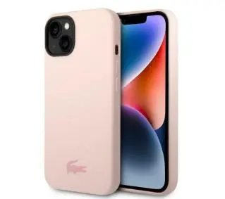 Lacoste Silicone do iPhone 14 Plus Jasnoróżowy