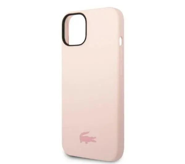 Lacoste Silicone do iPhone 14 Plus Jasnoróżowy