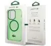 Etui Lacoste Transparent MagSafe do iPhone 14 Pro Max Zielony