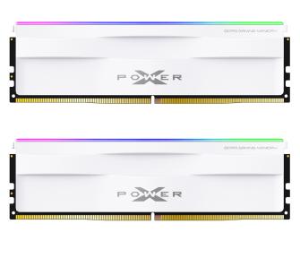 Pamięć RAM Silicon Power XPOWER Zenith RGB DDR5 32GB (2x16GB) 6000 CL30 Biały