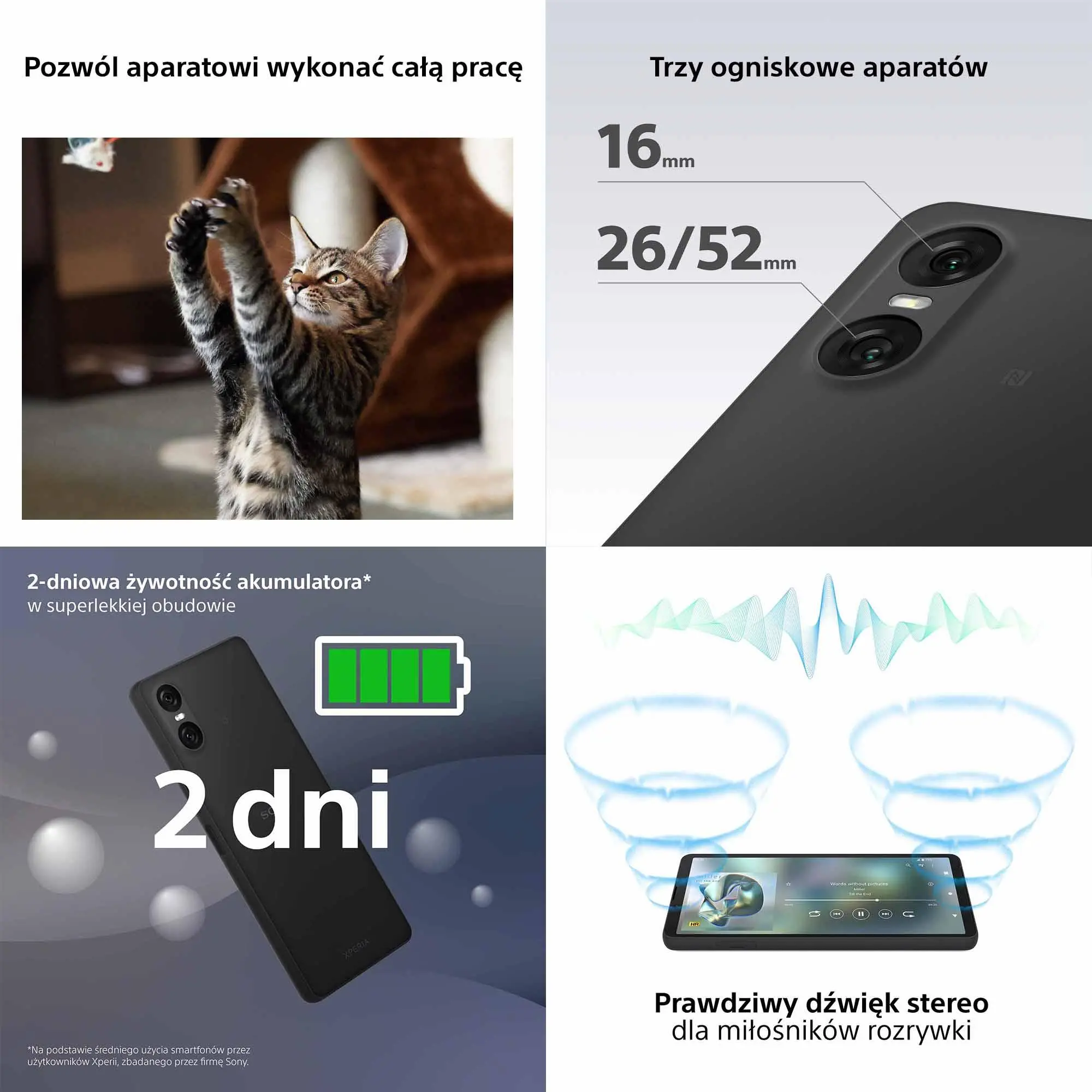 Smartfon Sony Xperia 10 VI 8/128GB 6,1