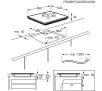 Płyta indukcyjna Electrolux 700 SenseBoil CIS62450FW 59cm