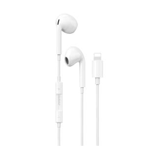 Słuchawki przewodowe Dudao X14PROL-W1 Lightning Douszne Biały
