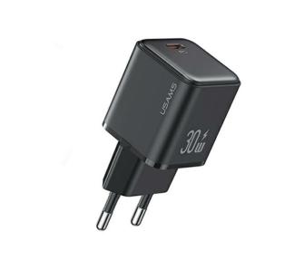 Ładowarka sieciowa USAMS CC186TC01 1x USB-C PD3.0 Fast Charging X-ron Series 30W Czarny