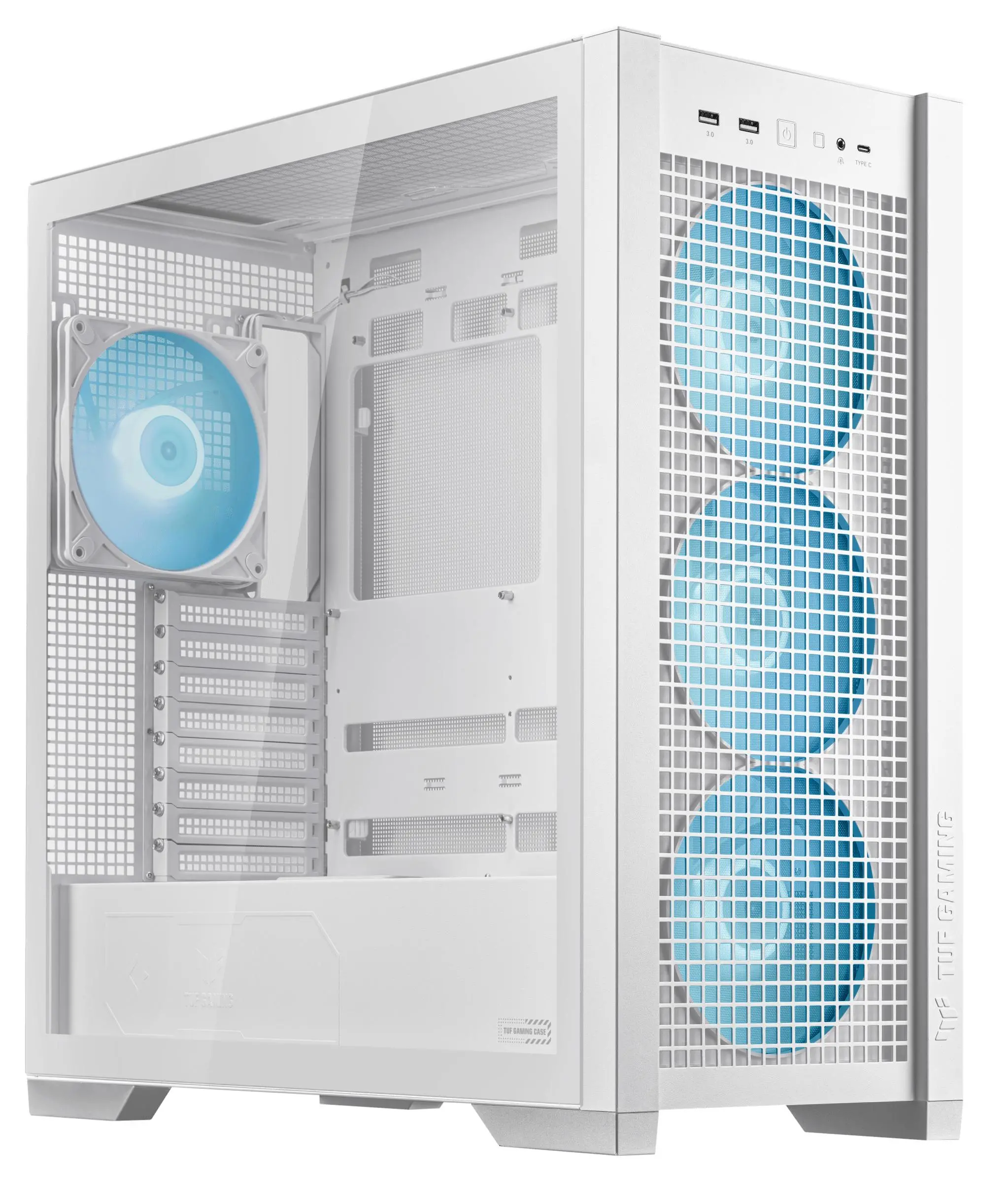 Obudowa ASUS  TUF Gaming GT302 TG ARGB Biały