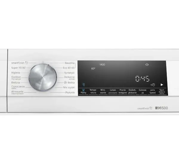 Siemens iQ500 WG54G2ZEPL Funkcje AI 10kg 1400obr/min - Kup na Raty - RRSO 0%