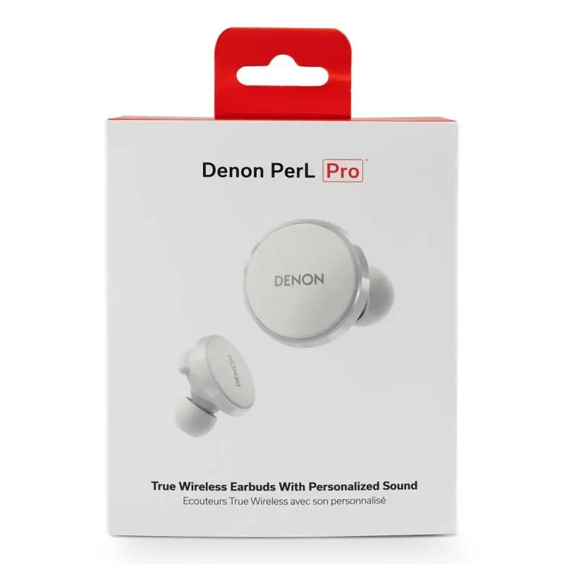 Słuchawki bezprzewodowe Denon PerL PRO Dokanałowe Bluetooth 5.3 Biały -  Opinie, Cena - RTV EURO AGD