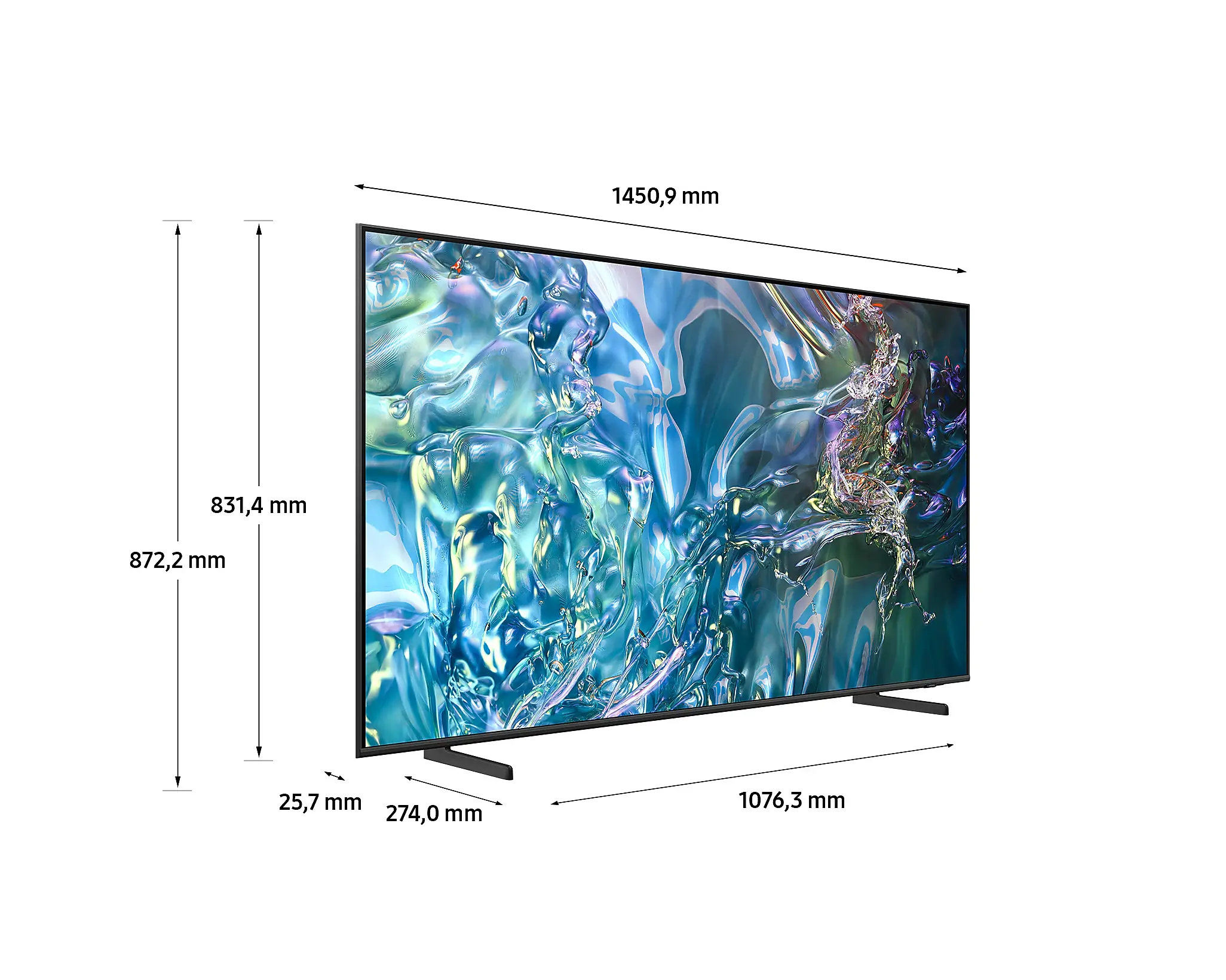 Telewizor Samsung QE65Q68DAU 65" QLED 4K Tizen DVB-T2