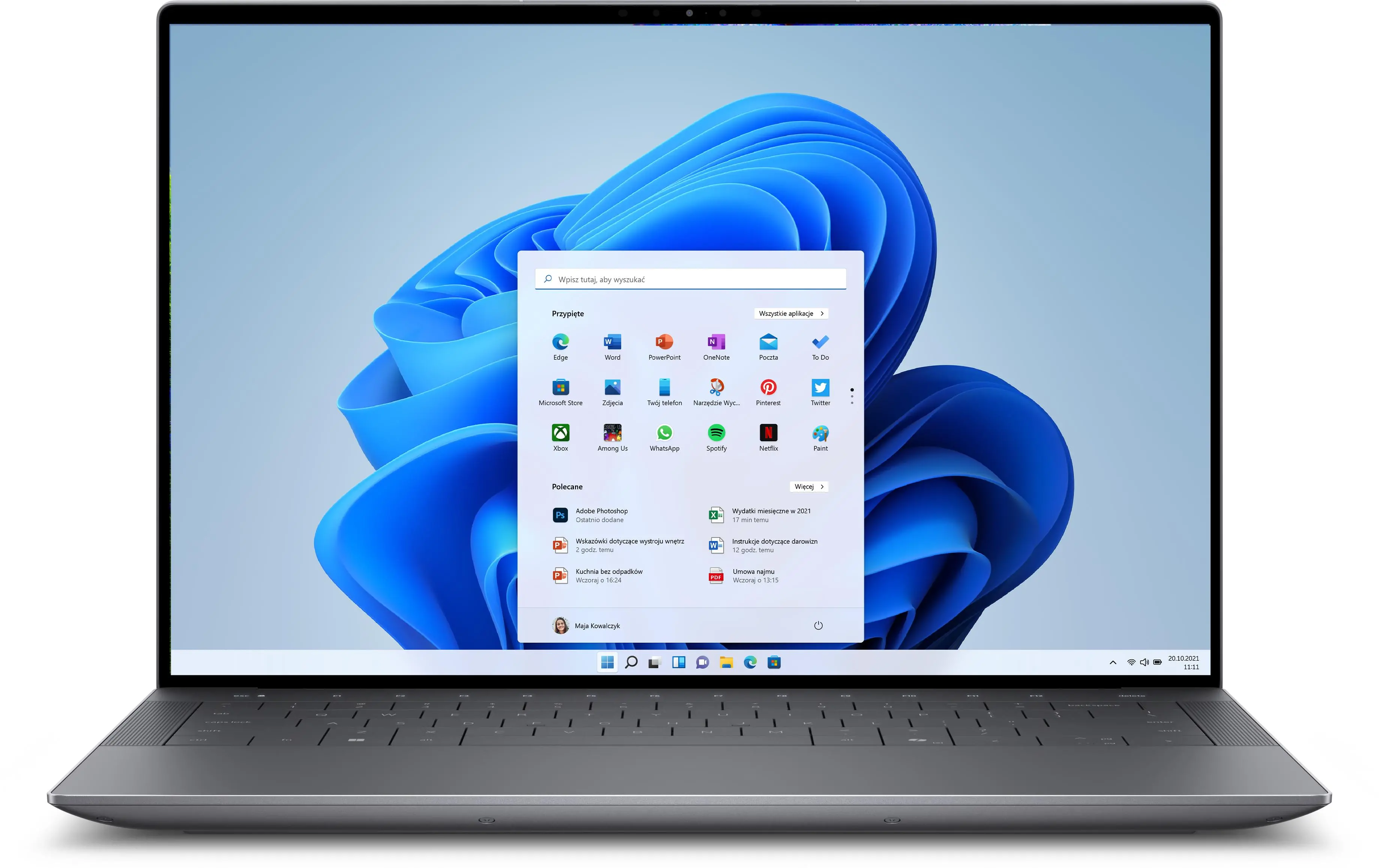 Laptop biznesowy Dell XPS 14 9440-7715 14,5" 120Hz Ultra 7 155H 32GB RAM 1TB Dysk SSD RTX4050 DLSS3 Win11 Pro Grafitowy