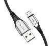 Kabel Vention COAHC 3A USB do microUSB 0,25m Szary