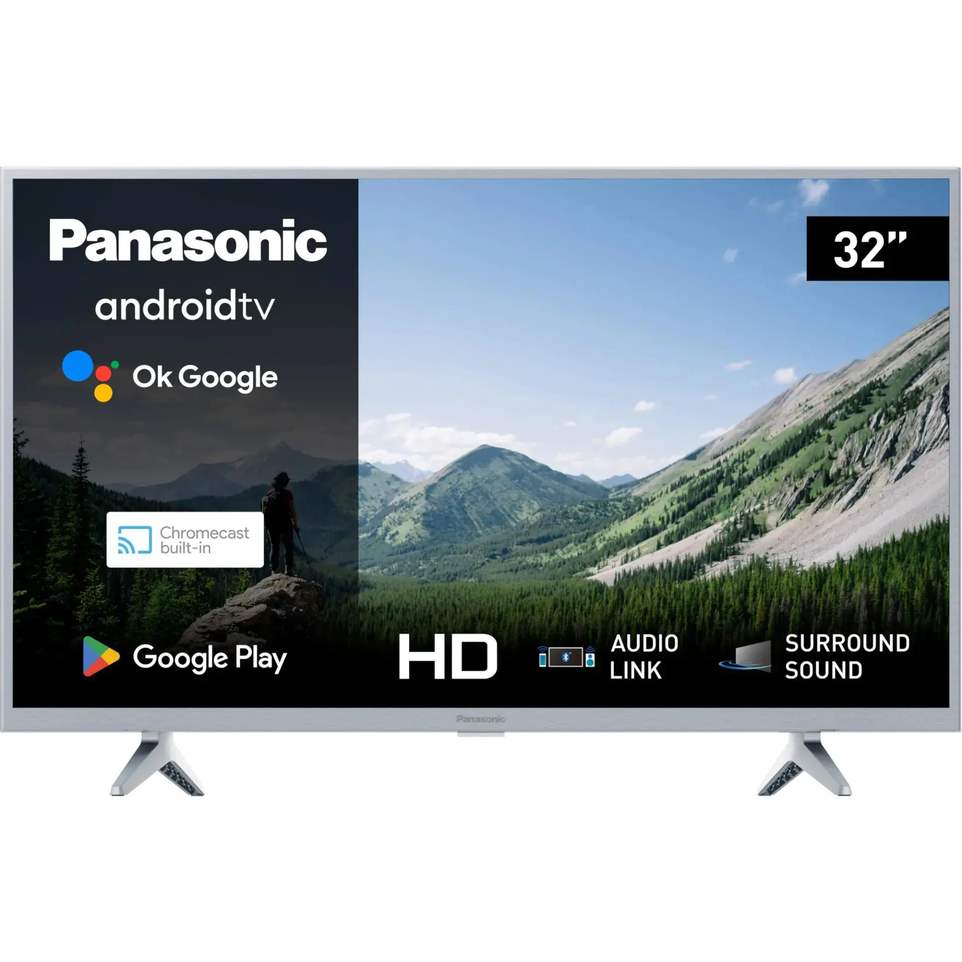 Telewizor Panasonic TX-32MSW504S 32" LED HD Ready Android TV DVB-T2