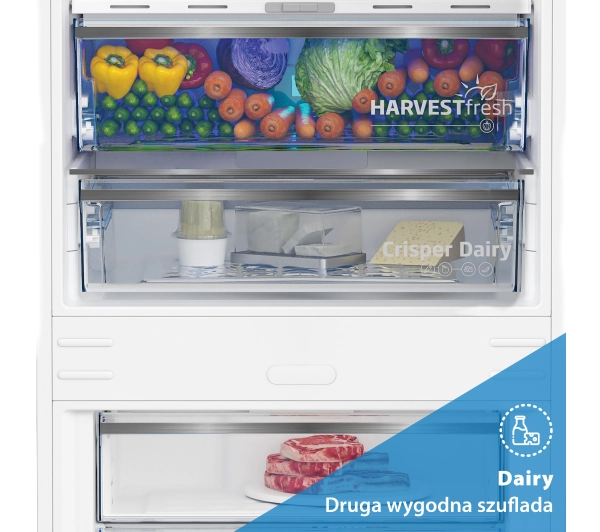 Beko bPro500 B5RCNA406HXBR1 Pełny No Frost 203,5cm Komora świeżości Dark Inox - TRZECI -55%, ALBO 5-TY ZA 1ZŁ - Kup na Raty - RRSO 0%