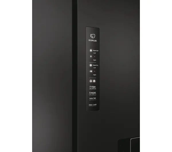 Haier Seria 7 HCR7818DWPT Pełny No Frost 181,5cm Dystrybutor wody Zdalne sterowanie Czarny łupkowy - Kup na Raty - RRSO 0%