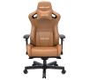 Fotel Anda Seat Kaiser 2 XL Gamingowy do 200kg Skóra ECO Brązowy