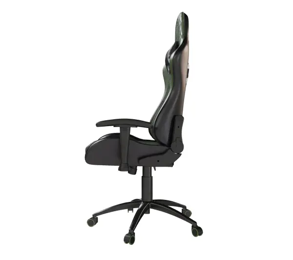 Cobra Draco CRF194 Gamingowy do 130kg Skóra ECO Zielono-czarny - Kup na Raty - RRSO 0%