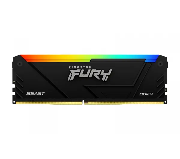 Kingston FURY Beast RGB DDR4 16GB (2 x 8GB) 3600 CL17 Czarny - Kup na Raty - RRSO 0%