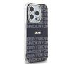 Etui DKNY IML Mono & Stripe MagSafe do iPhone 15 Pro Max Czarny