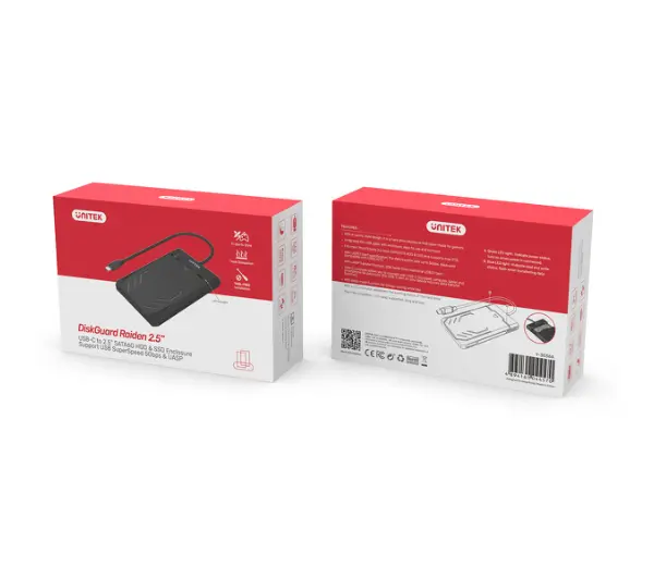 Unitek Y-3036A USB-C 5Gbps HDD/SSD SATA UASP